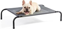 Dog Bed  Elevated  Grey  34.3' - 87x55x20 cm