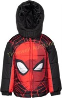 Spider-Man Zip Up Winter Coat 14-16