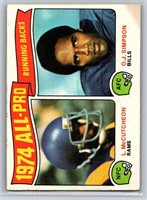 1975 Topps Football Lot of 3 All Pro Cards