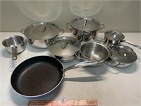 GREAT LOT OF POTS AND PANS