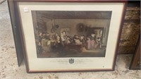 Reading of a Will Framed Print