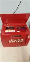 Coca cola AM/FM radio with cassette player and