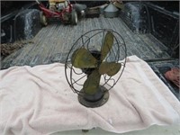 Vintage Electric Fan w/ Brass Tag