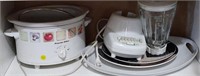 Kitchen Appliances incl Blender, Slow Cooker,