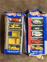 Two 1991 Hot Wheel Gift Packs