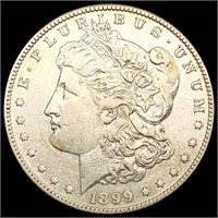 1899-S Morgan Silver Dollar CHOICE AU