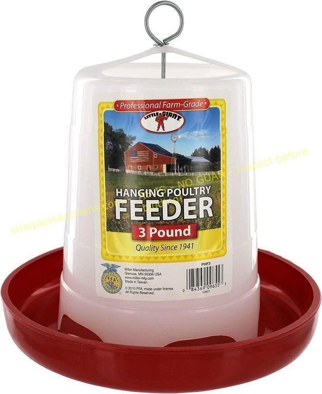 Little Giant hanging poultry feeder 3lb (2)