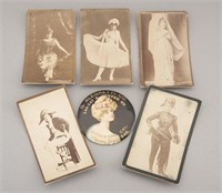 Collection of 6 early old West Prostitution Items.