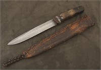 Unmarked Knife, 12" overall