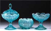 FENTON LILY-OF-THE-VALLEY OPALESCENT GLASS