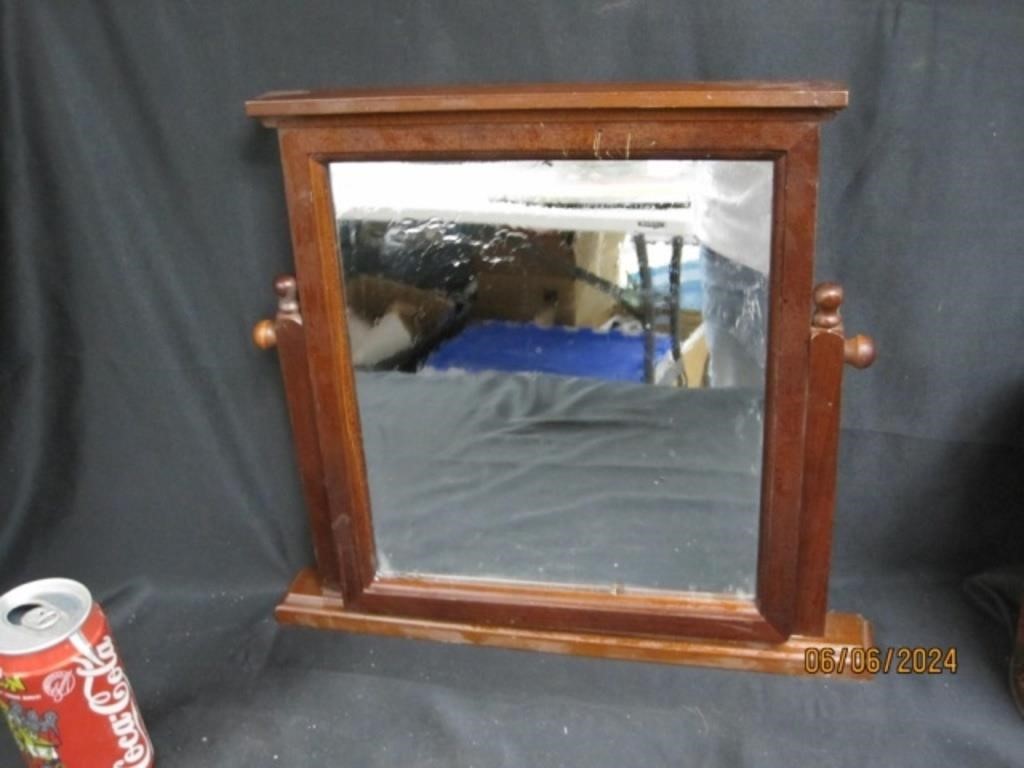 Victorian Dresser Top Mirror