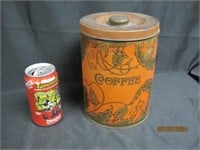 Antique Coffee Tin Canister