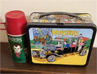 The Munsters lunchbox with thermos