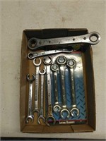 Flare nut wrenches and ratchet wrenches