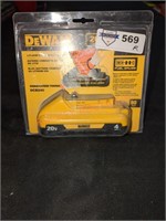 DeWalt 20v 4Ah battery, no charger