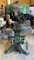 Vintage commercial Landis curved needle stitcher -