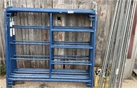 6 Sections of Metal Tech Scaffolding with 6