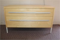 Two drawer dresser, 55 X 19 X 32"h