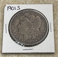 1901-S Morgan Silver Dollar