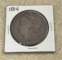 1884 Morgan Silver Dollar