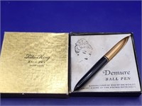 Rite-King Demure Ball Pen w/Box