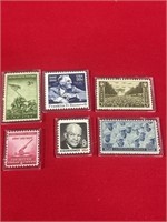 Unposted Stamps- president, military