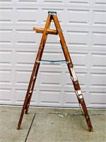 Wooden 7 Foot Step Ladder