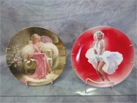 Jean Harlow & Marilyn Monroe Collector Plates