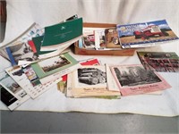Vintage John deere, napa, and other calendars