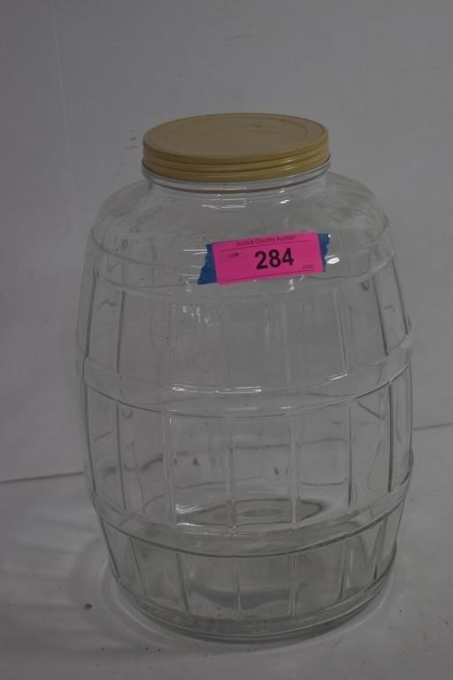 Large Glass Pickle Jar