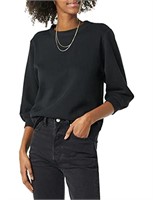Large,Amazon Essentials Women's French Terry
