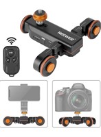 Neewer 3-Wheels Wireless Video Camera Dolly,