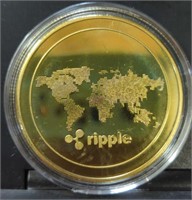Ripple cryptocurrency challenge coin