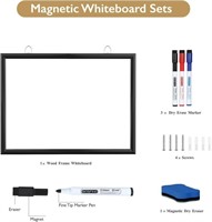 DumanAsen Dry Erase Whiteboard, 16" x 24"