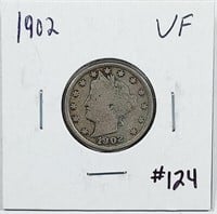 1902  Liberty Nickel   VF