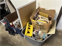 3 BINS OF MISC LARGE LOT