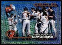 Shiny Parallel Baltimore Orioles
