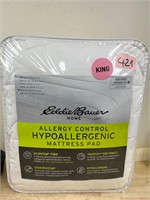 Eddie Bauer  Hypoallergenic Mattress Pad