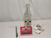 3 Coca Cola Cars 1 Bottle