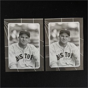 Boston Baseball Player Photographs