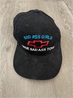 Vintage Bad Ass Girls Chevy Trucks Hat