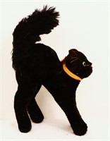 Vintage Steiff black cat doll