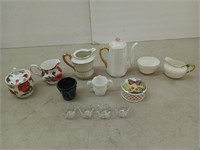 Folley china tea set, Rose of England bone china