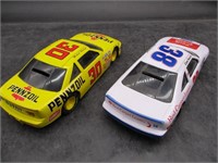 Pennzoil & Ford Credit Race Cars