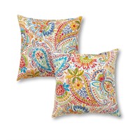 Greendale Home Fashions 17" Outdoor Accent Pillows