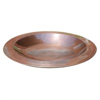 Achla Designs 24-in Round Classic Copper Birdbath