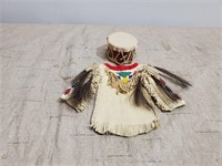 Indian Doll Drum and Coat