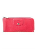 Longchamp Leather Continental Wallet