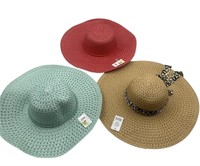 NEW Mixed Lot of 4- Sun Hats