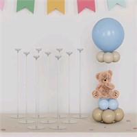 New YALLOVE Clear Acrylic Tabletop Balloon Stand K